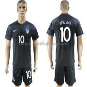 Goedkope Voetbaltenues Frankrijk Elftal WK 2018 Karim Benzema 10 Third Shirt..